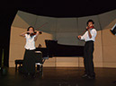 9月6日香港大會堂禮文和晞敏雙小提琴重奏精彩演出